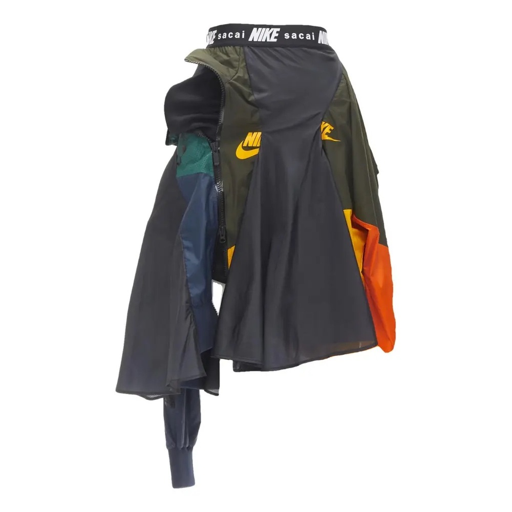 Nike x Sacai Deconstructed Windbreaker Skirt